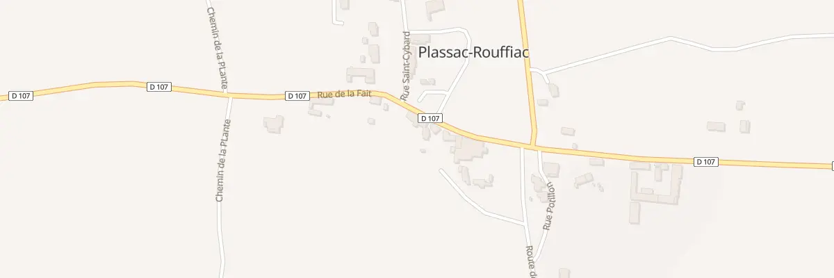 Plan du 5084 Chez Liquet à Plassac-Rouffiac