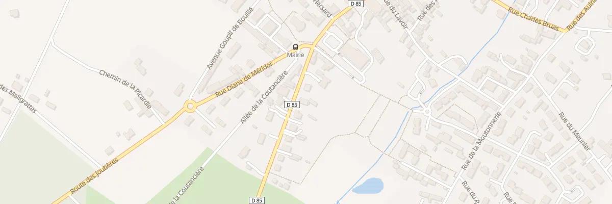 Plan du 7 Rue de Montsoreau à Brain-sur-Allonnes