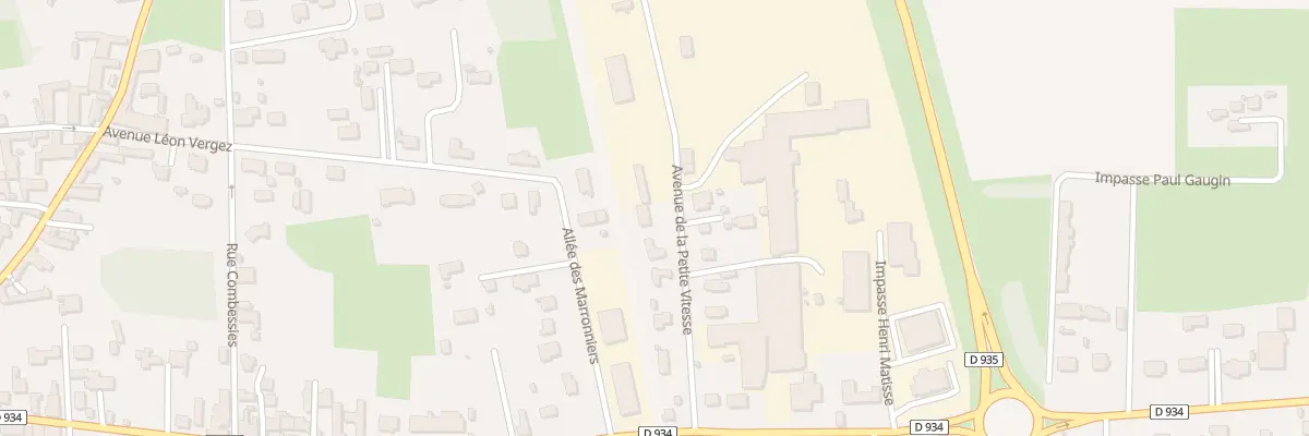 Plan du 11 Av de la Petite Vitesse à Vic-en-Bigorre