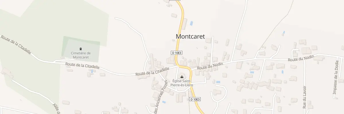 Plan du 1 Rte de l’Esperit à Montcaret
