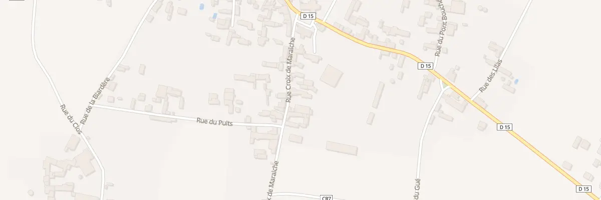Plan du 7 Rue Croix de Maraiche à Saint-Clair