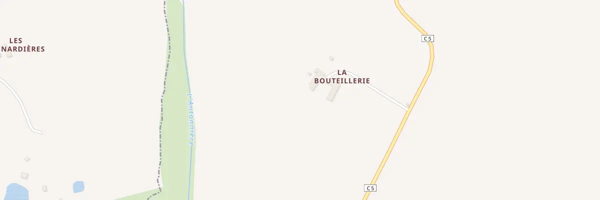 Plan du 5009 La Bouteillerie à Degré