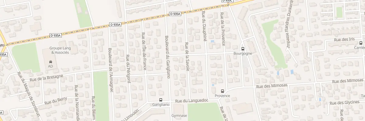 Plan du 9 Rue de la Savoie à Tarbes