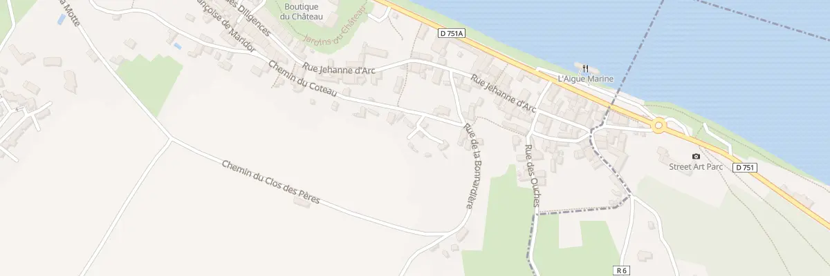 Plan du 2 Imp du Coteau à Montsoreau