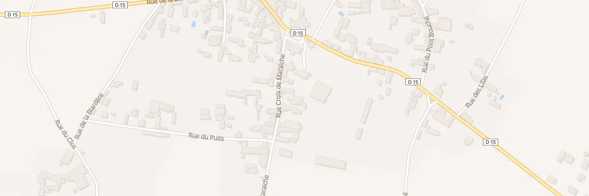 Plan du 5 Rue Croix de Maraiche à Saint-Clair