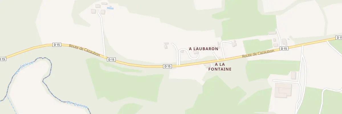 Plan du 1612 Rte de Cazaubon à Castelnau d’Auzan Labarrère