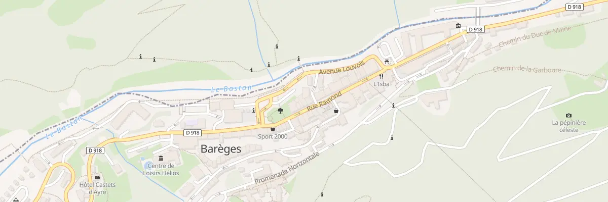 Plan du 9 Rue Ramond à Barèges