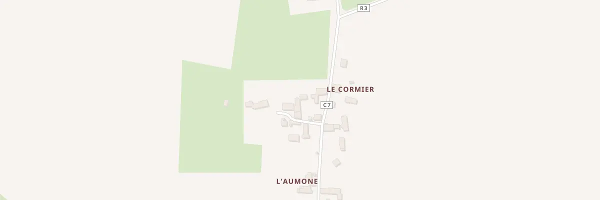 Plan du 13 L’Aumone à Oisseau-le-Petit