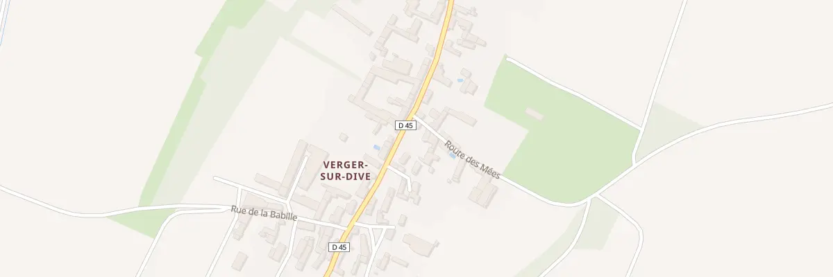 Plan du 2 Rte des Mees à La Grimaudière