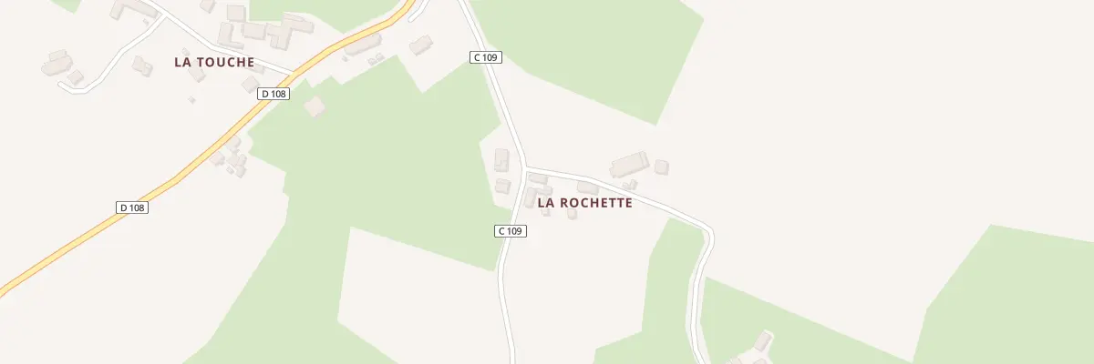 Plan du 5232 La Rochette à Saint-Ouen-de-Mimbré
