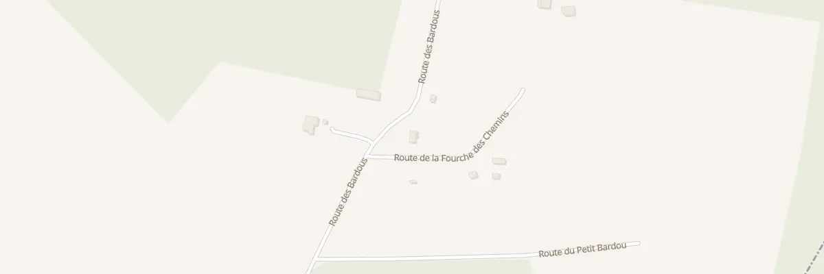Plan du 14 Le Petit Bardou à Saint-Antoine-sur-l’Isle