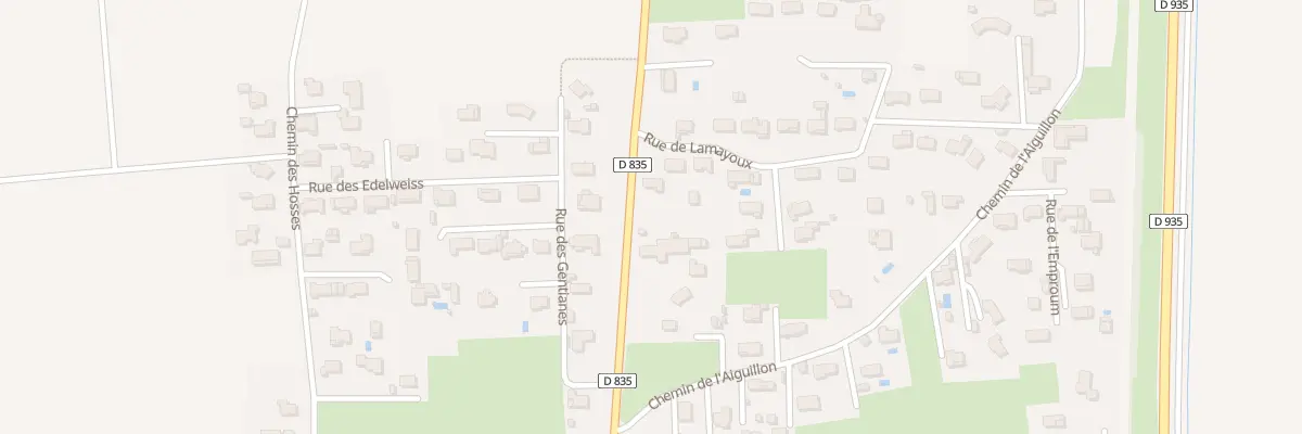 Plan du 2 Rue de Lamayoux à Andrest