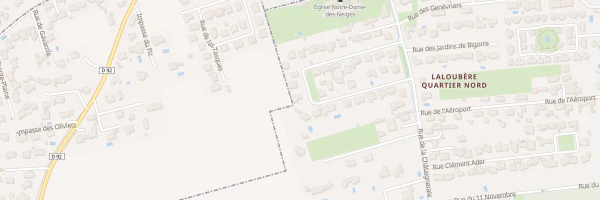 Plan du 27 Rue de la Laque à Laloubère