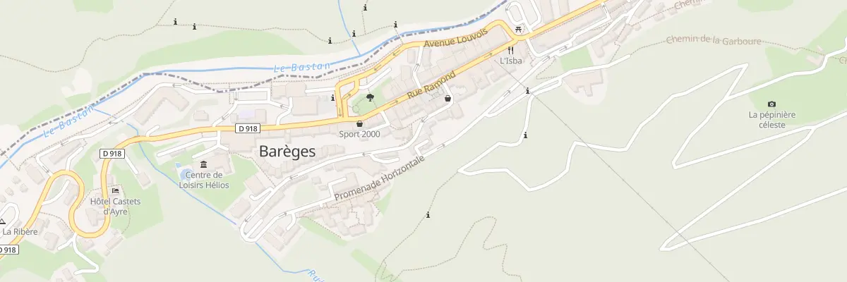 Plan du 17 Rue de Madame de Maintenon à Barèges