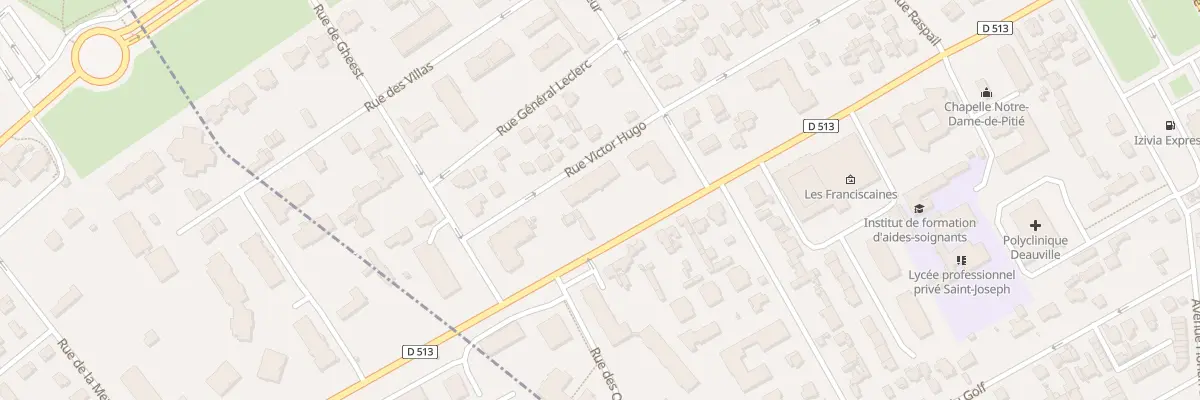 Plan du 147 Rue Victor Hugo à Deauville