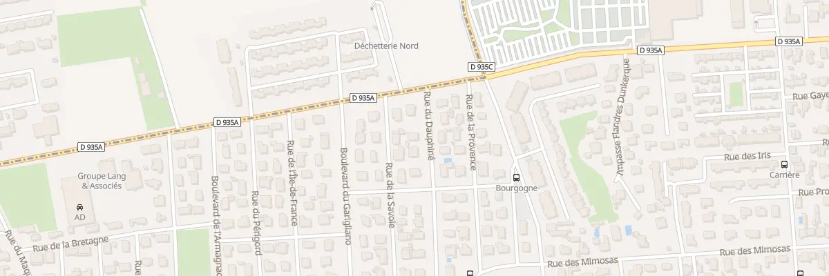Plan du 11 Rue du Dauphiné à Tarbes
