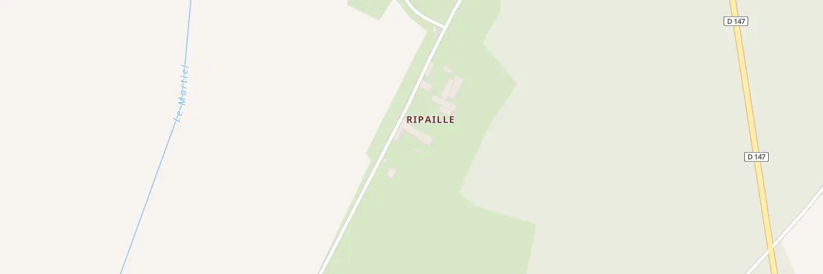 Plan du 3 Ripaille à Bournand