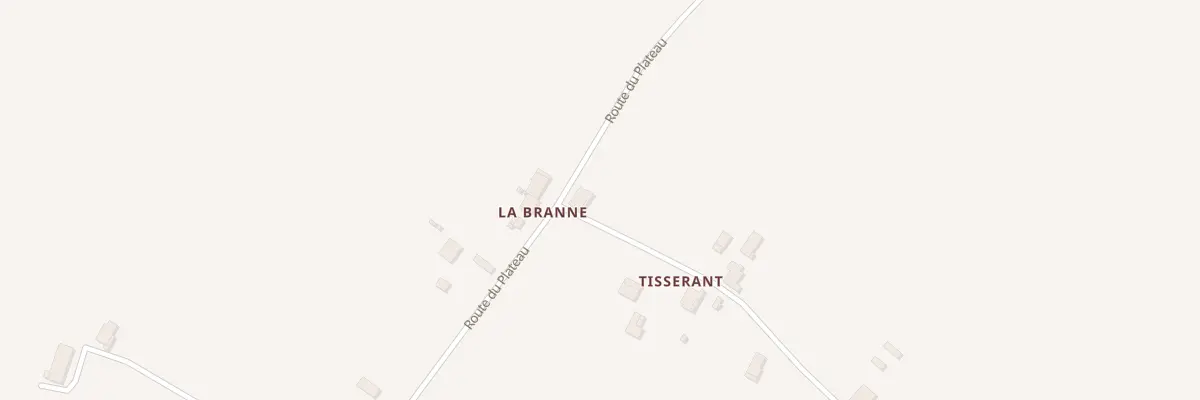 Plan du 618 Rte de la Branne à Marcellus