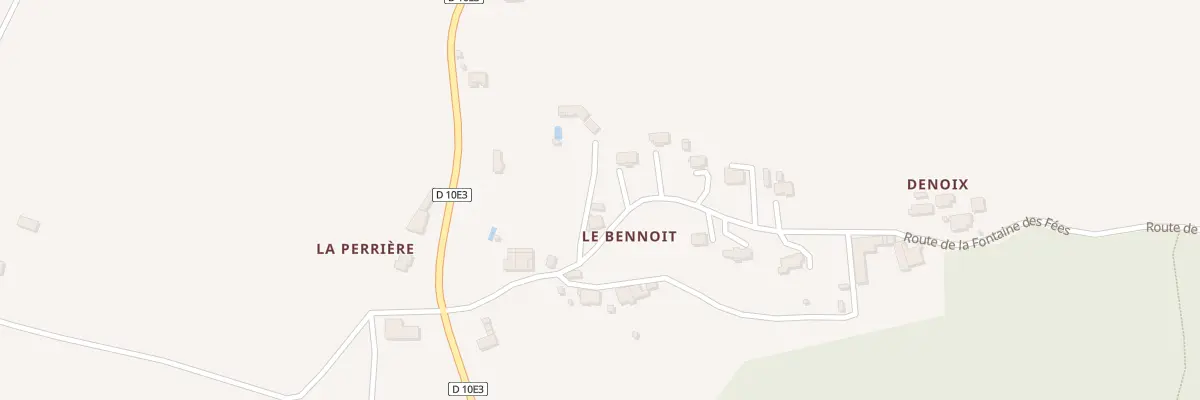 Plan du 231 Le Bennoit à Montcaret