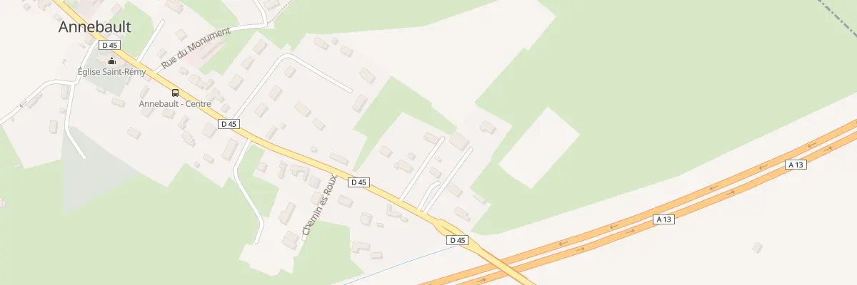 Plan du 5273 Le Bourg à Annebault