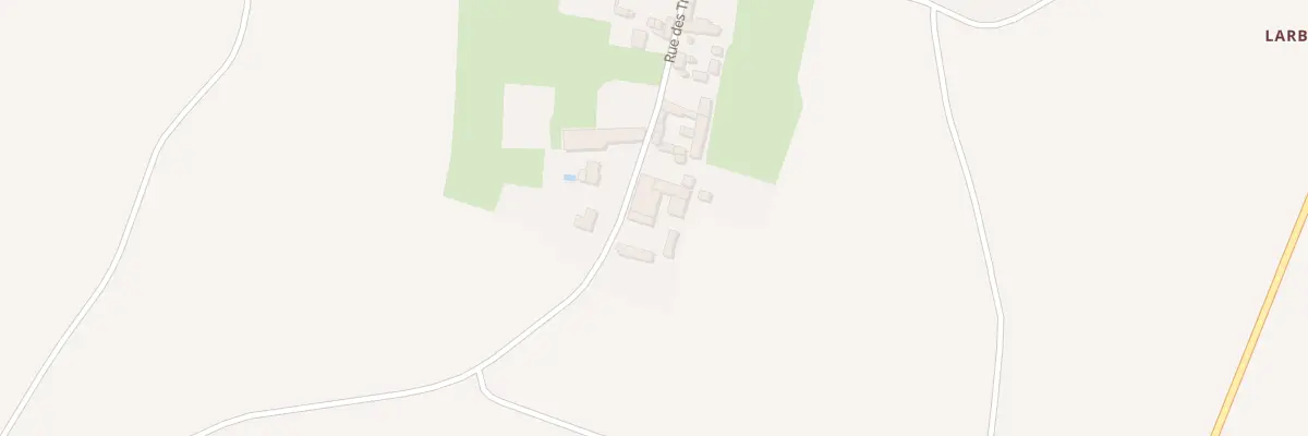 Plan du 2 Rue des Treilles à Martaizé