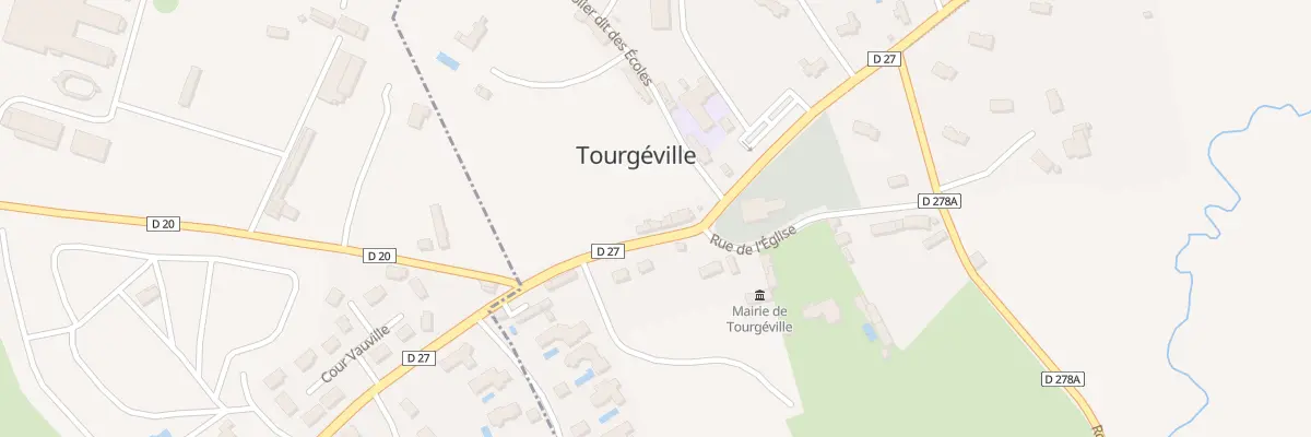 Plan du 974 Rte de Varaville à Tourgéville