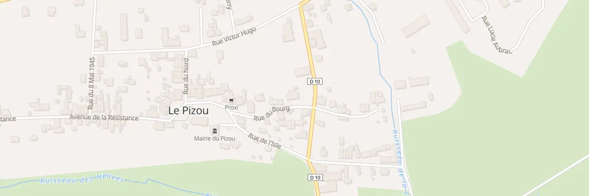 Plan du 133 Rue du Bourg au Pizou