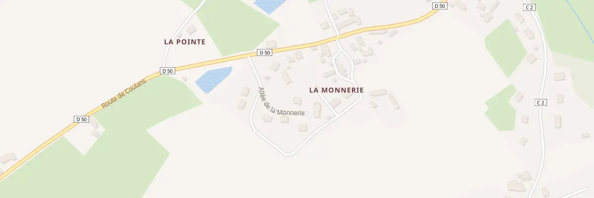 Plan du 5320 La Monnerie à Fay