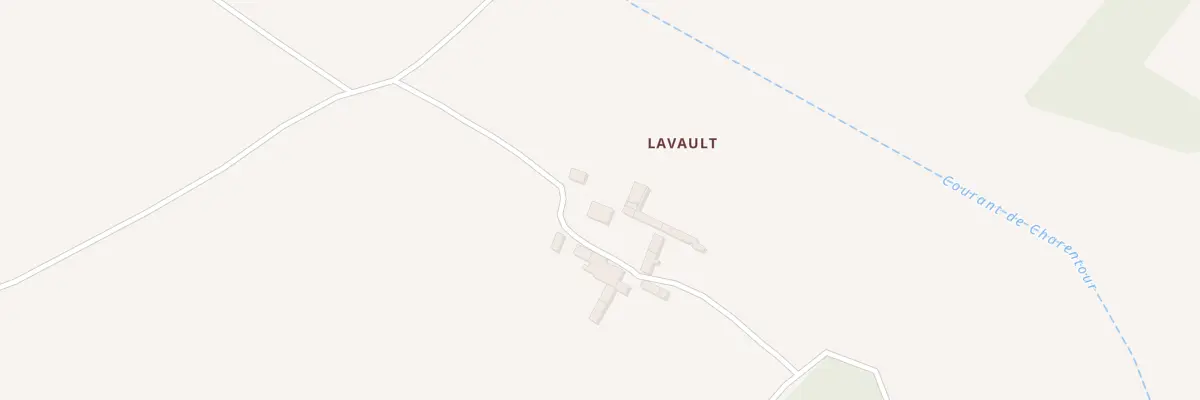 Plan du 5171 Metairie de Lavault à Vançais