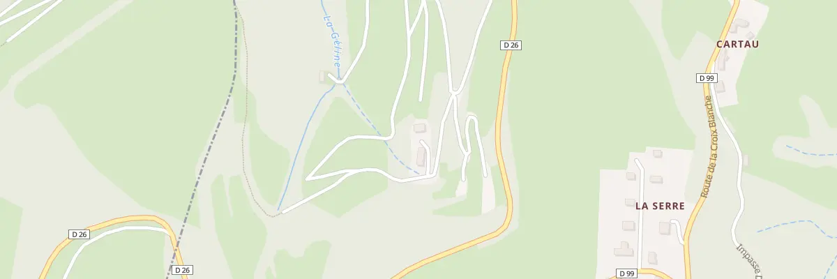 Plan du 5004 Hourclaz à Neuilh