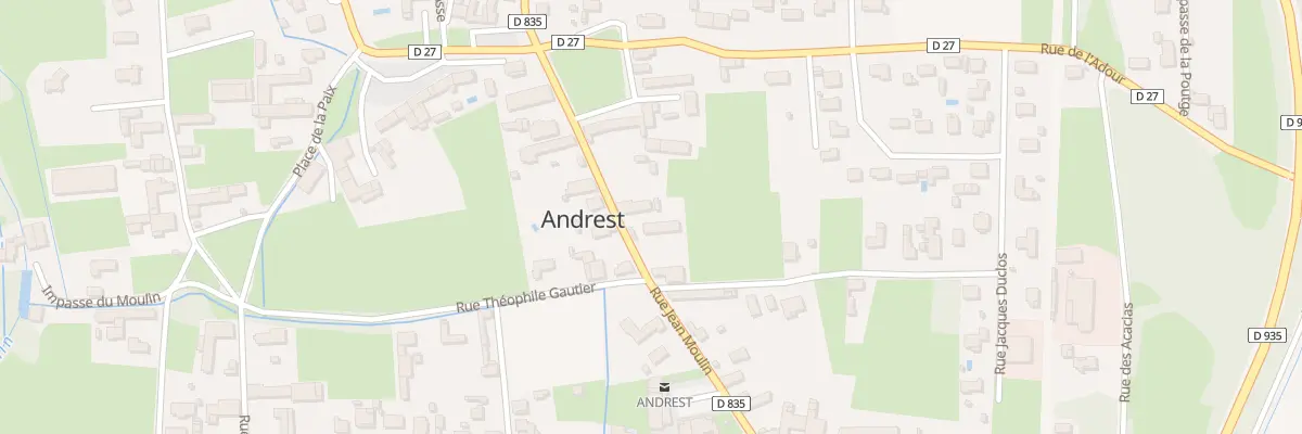 Plan du 18 Rue Jean Moulin à Andrest
