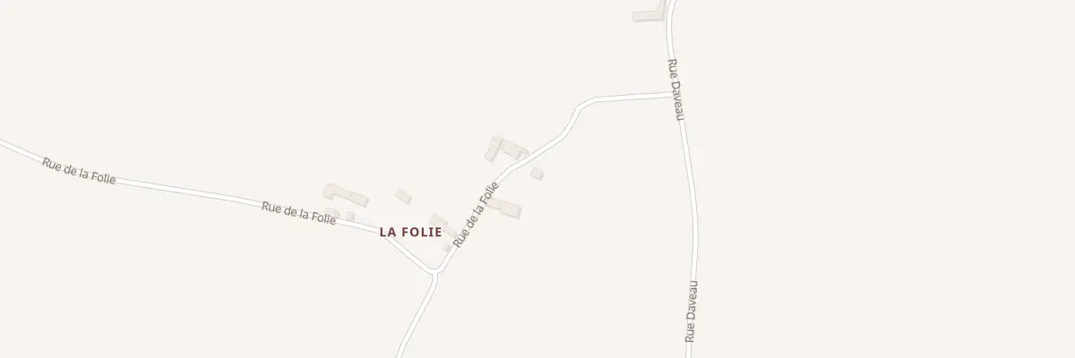 Plan du 1 Rue de la Folie à Varennes-sur-Loire