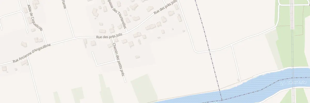Plan du 16 Rue des Prés Jolis à Trois-Palis