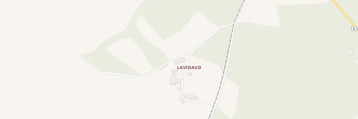 Plan du 5032 Lavidaud à Nonac