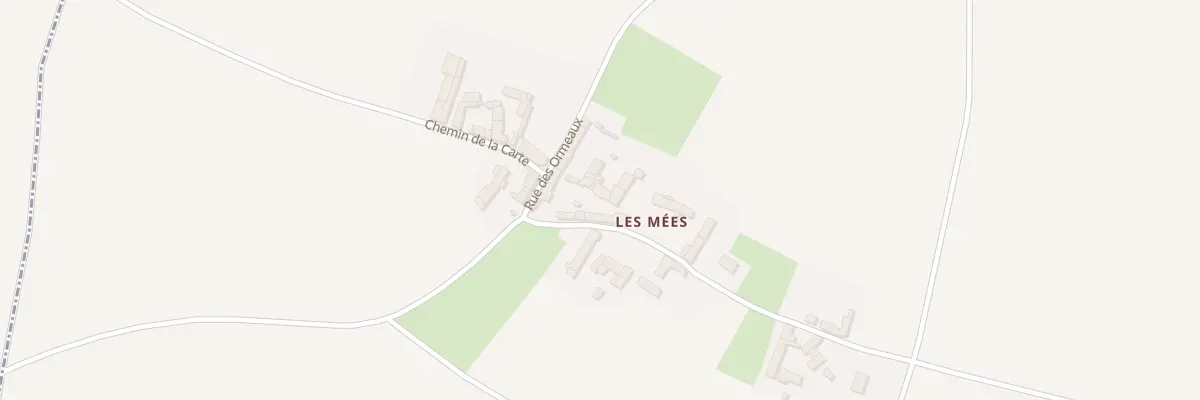 Plan du 5 Rue des Ormeaux à Mazeuil