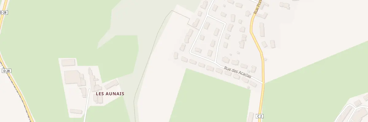 Plan du 16 Rue des Acacias à Degré
