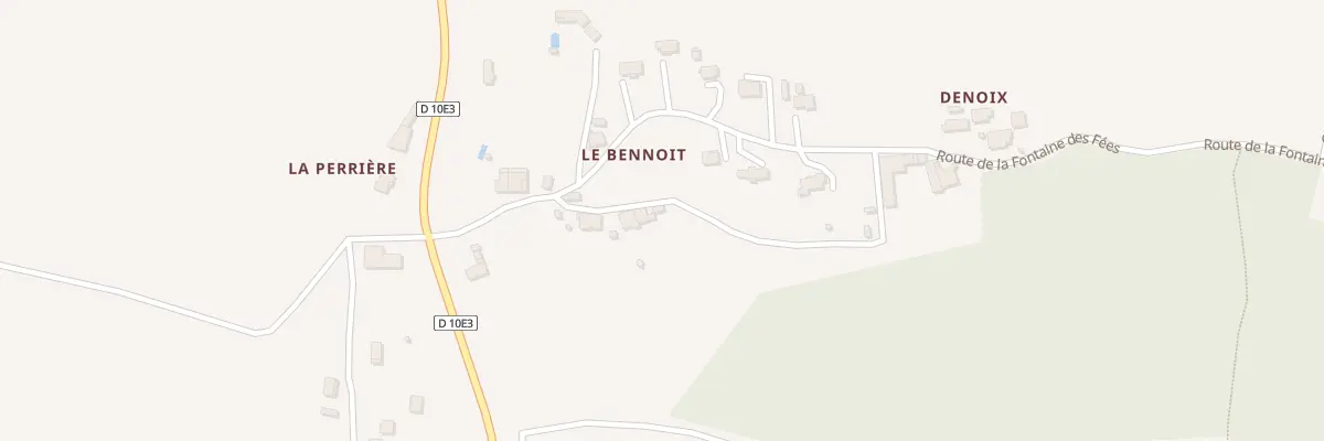 Plan du 235 Le Bennoit à Montcaret