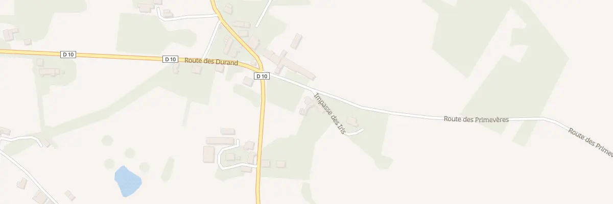 Plan du 10 Imp des Iris à Montpeyroux