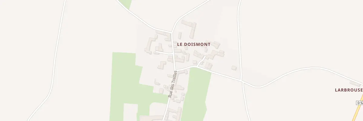 Plan du 1 Rue du Clos de Verrue à Martaizé
