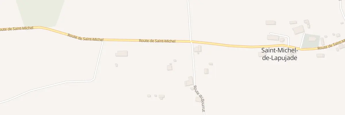 Plan du 3 Marsan à Saint-Michel-de-Lapujade