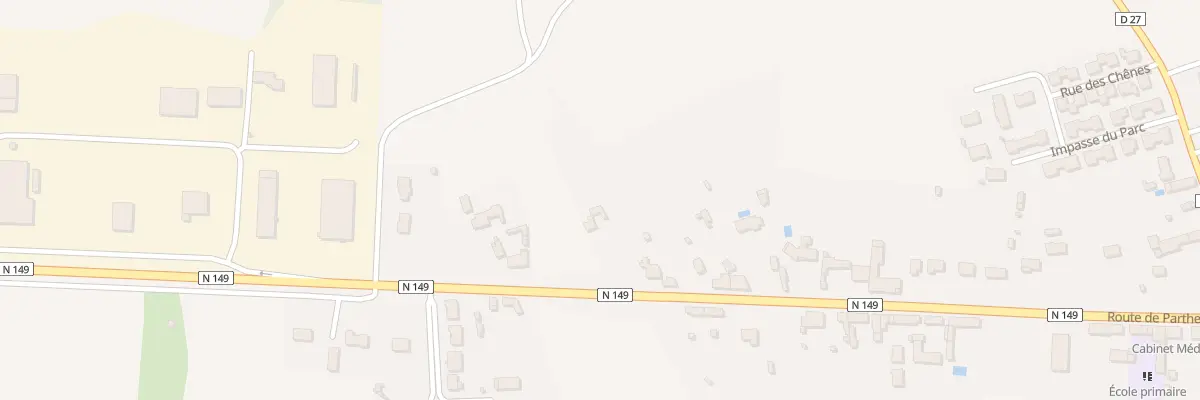 Plan du 60 Rte de Parthenay à Ayron