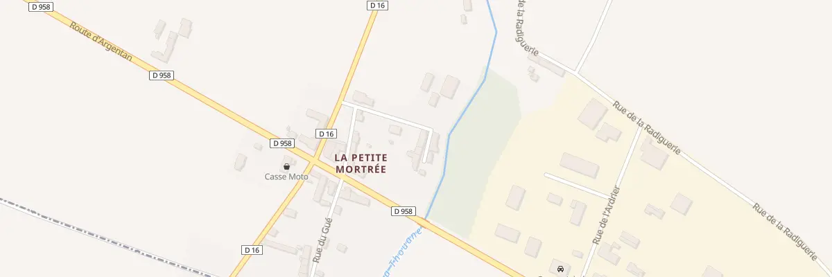 Plan du 4 Imp des Pêcheurs à Mortrée