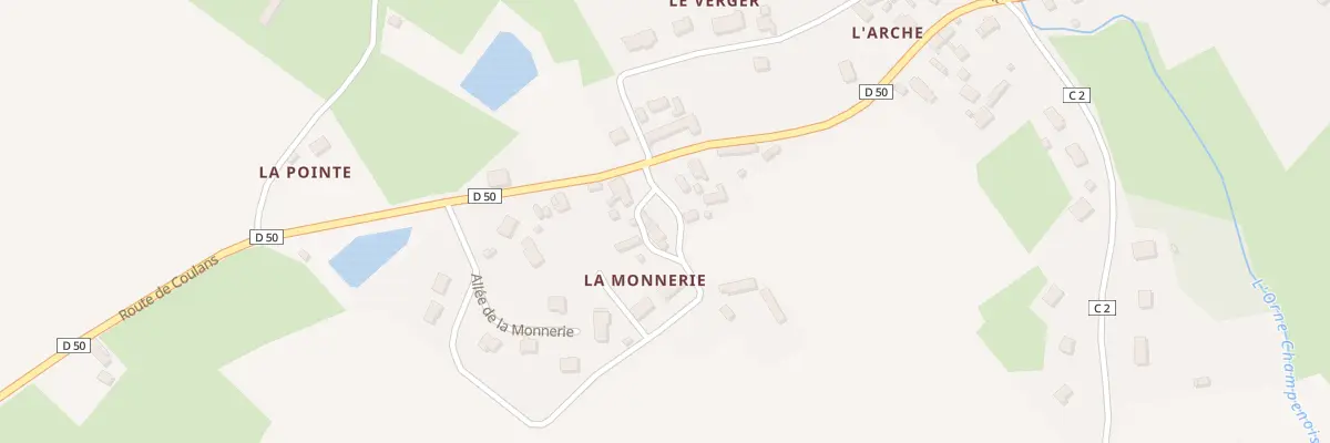 Plan du 5106A La Monnerie à Fay