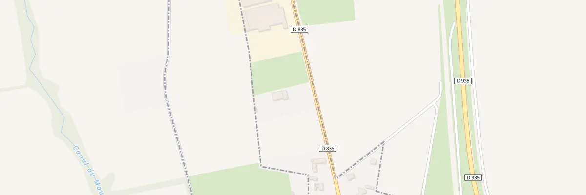 Plan du 10 Rte des Pyrénées à Pujo