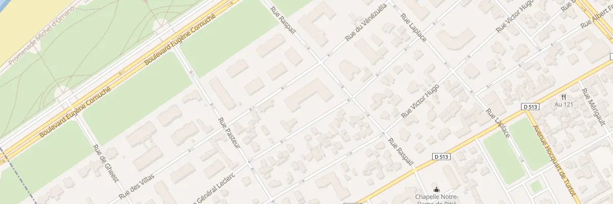 Plan du 116 Rue du Général Leclerc à Deauville