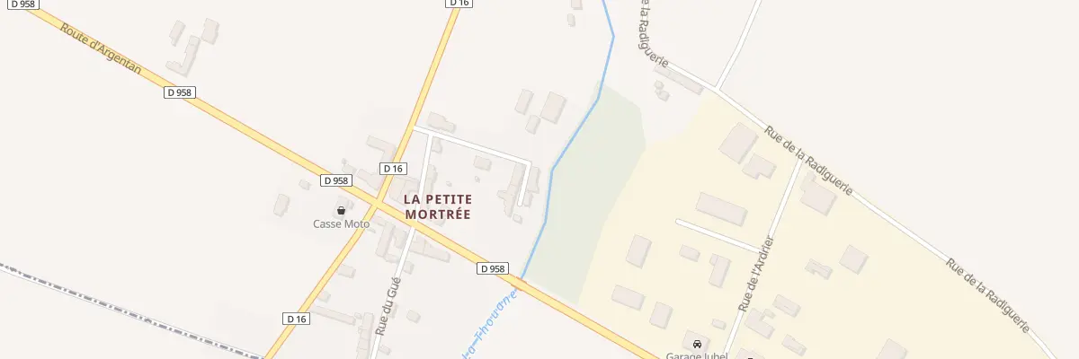 Plan du 3 Imp des Pêcheurs à Mortrée