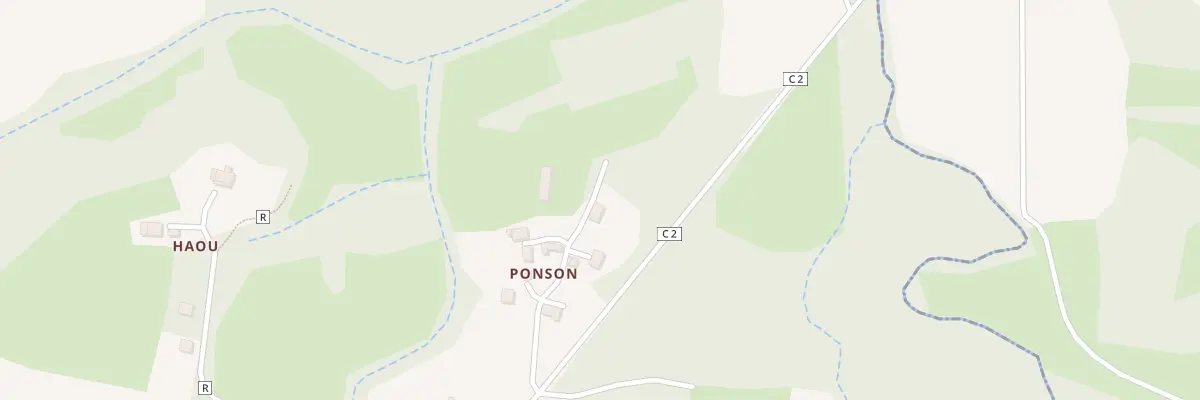 Plan du 5000 Ponson à Parleboscq