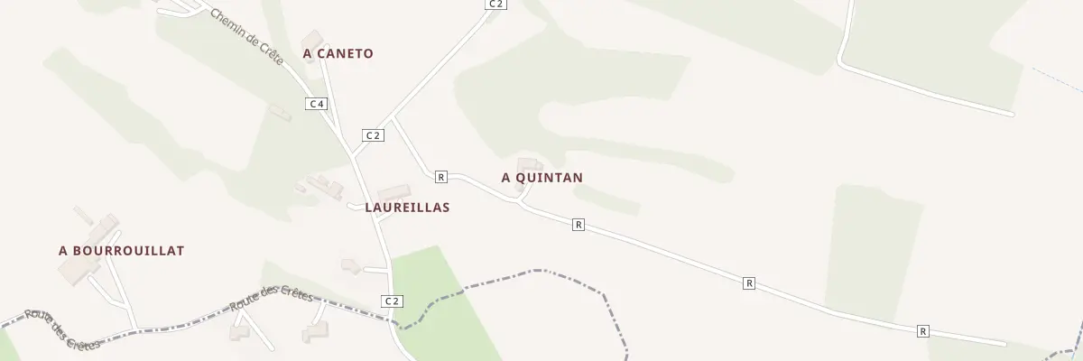 Plan du 5032 A Quintan à Ladevèze-Ville