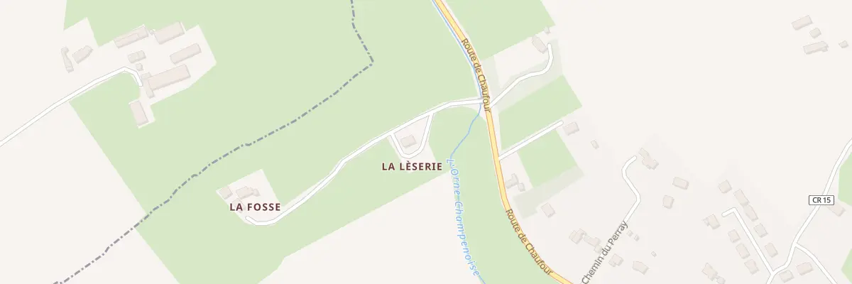 Plan du 1 Che de la Fosse à Fay