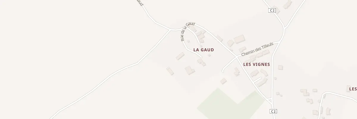 Plan du 4 Rue de la Gaud à Jazeneuil
